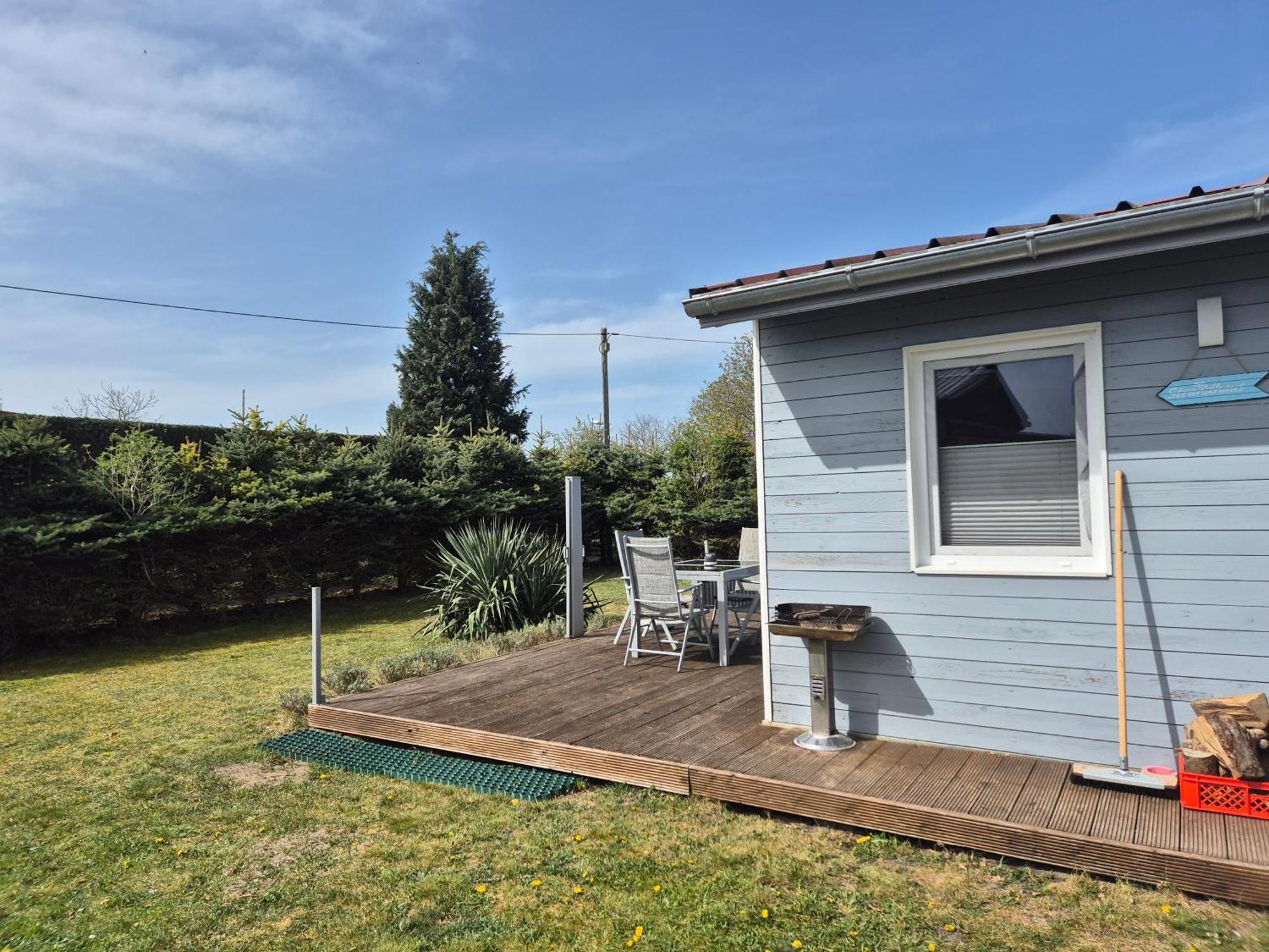 Ferienwohnung Am Stettiner Haff Mönkebude Exterior foto